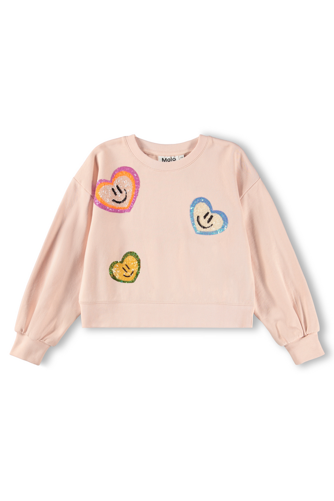 Miki Sweatshirt - Petal Blush