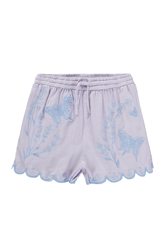 Annabella Shorts - Pastel Lilac