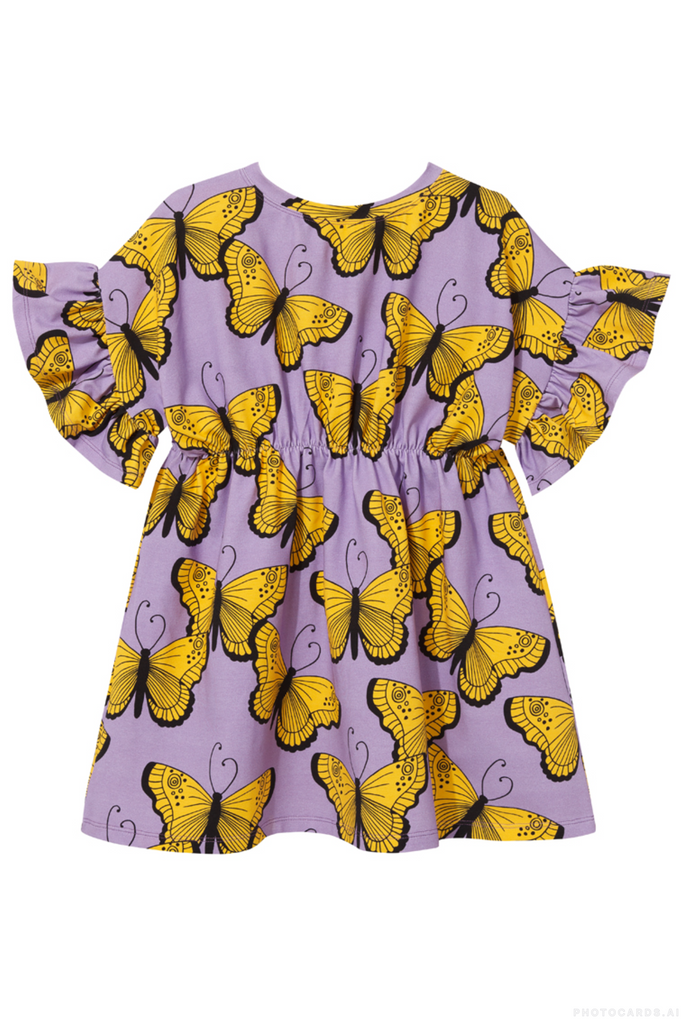 KK Purple Butterflies Romantic Dress