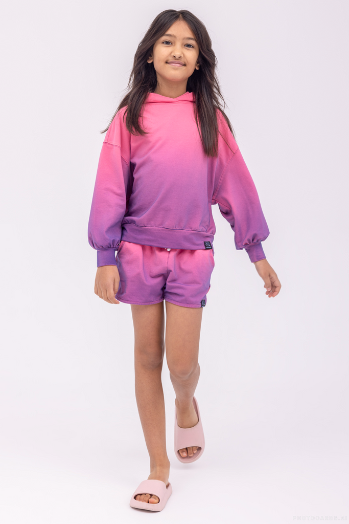 KK Purple Ombre 80's Shorts