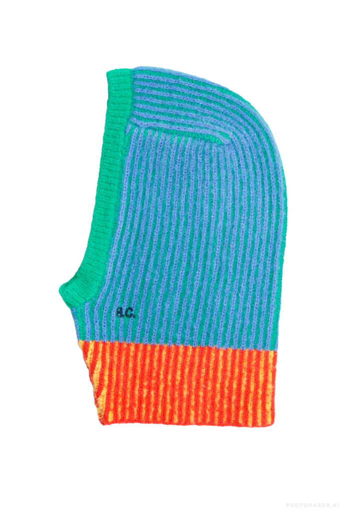 BC Color Stripes Knitted Balaclava