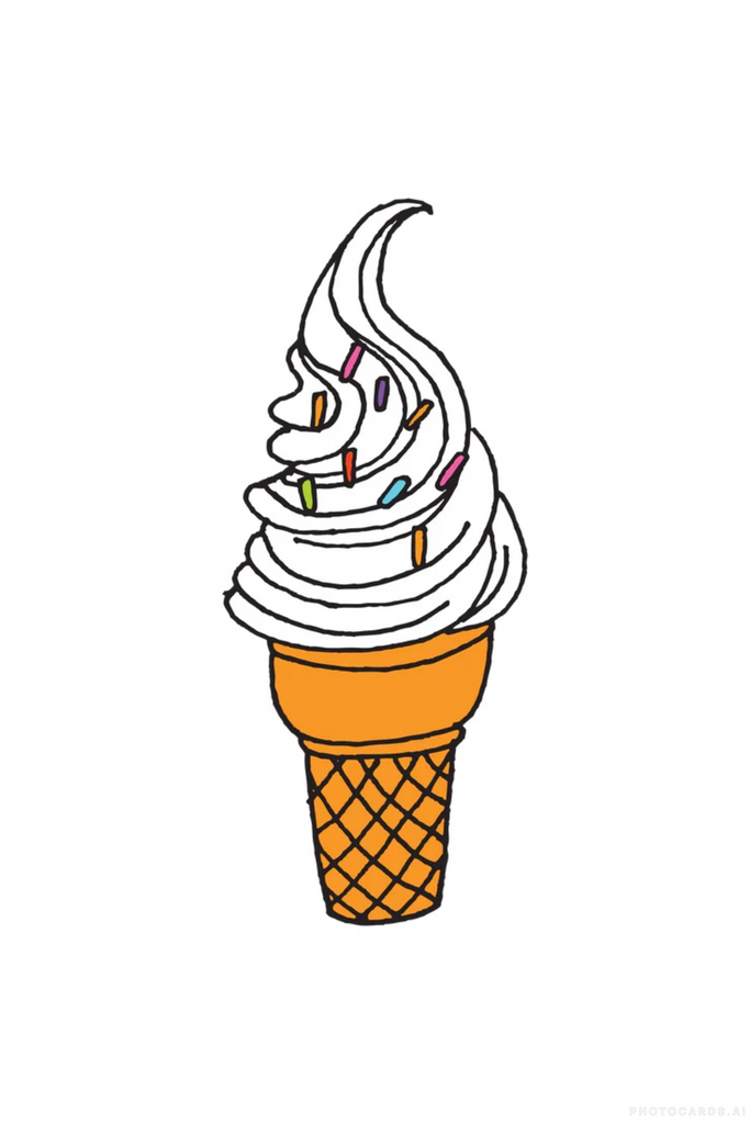 Tattly Soft Serve Tattoo Pair