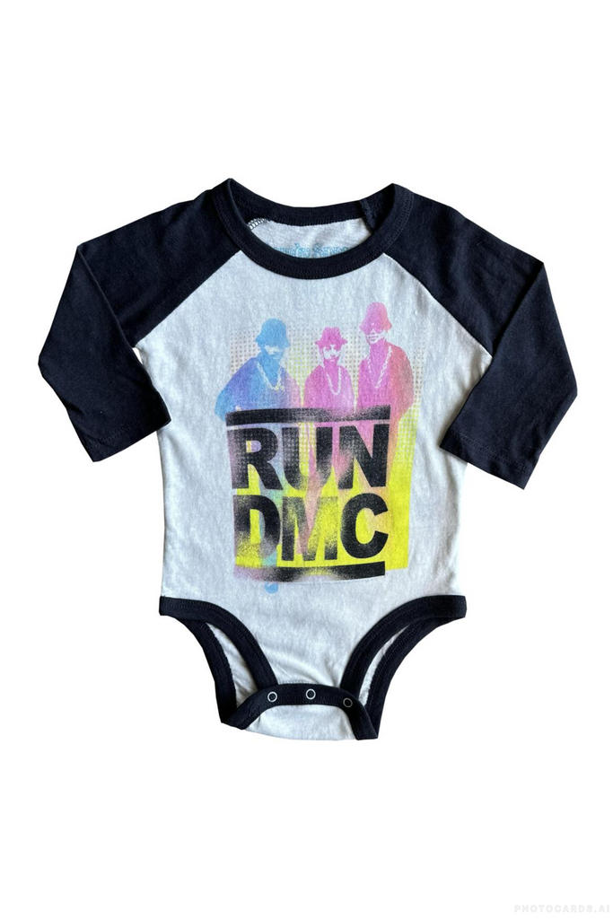 RS Run DMC LS Raglan Onesie