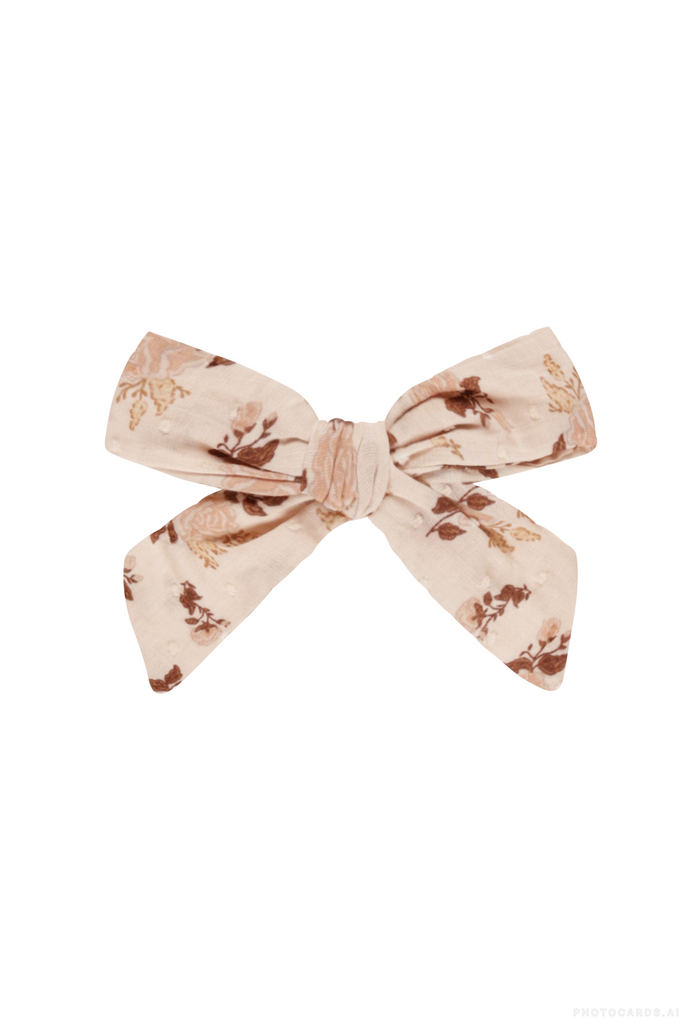 R & C Autumn Rose Bow