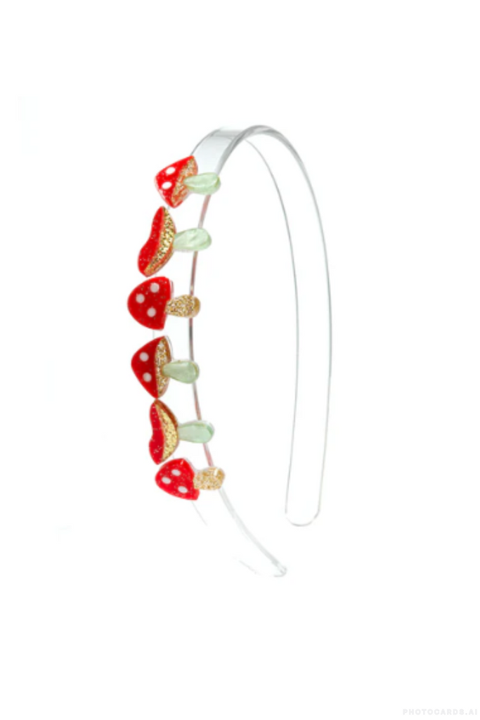 L & R Mini Mushrooms Headband