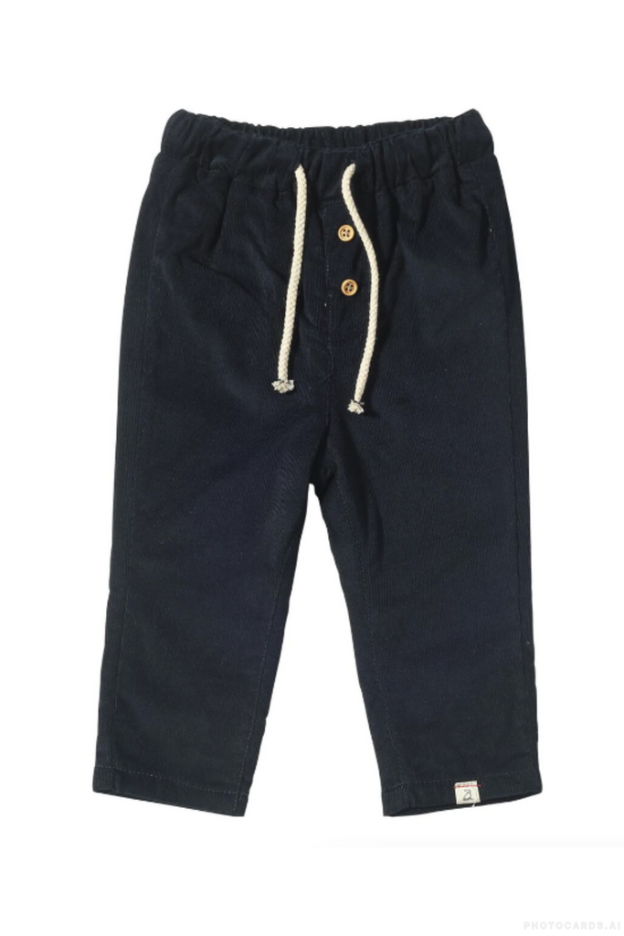 M & H Linear Lined Cord Pants