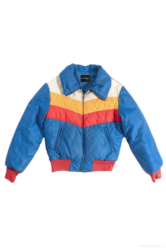 RYB Panelled Bomber Jacket