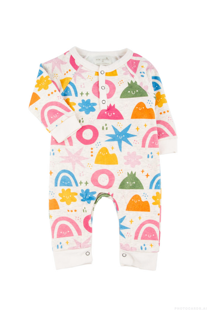 MM Bailey Romper - Jelly Bean