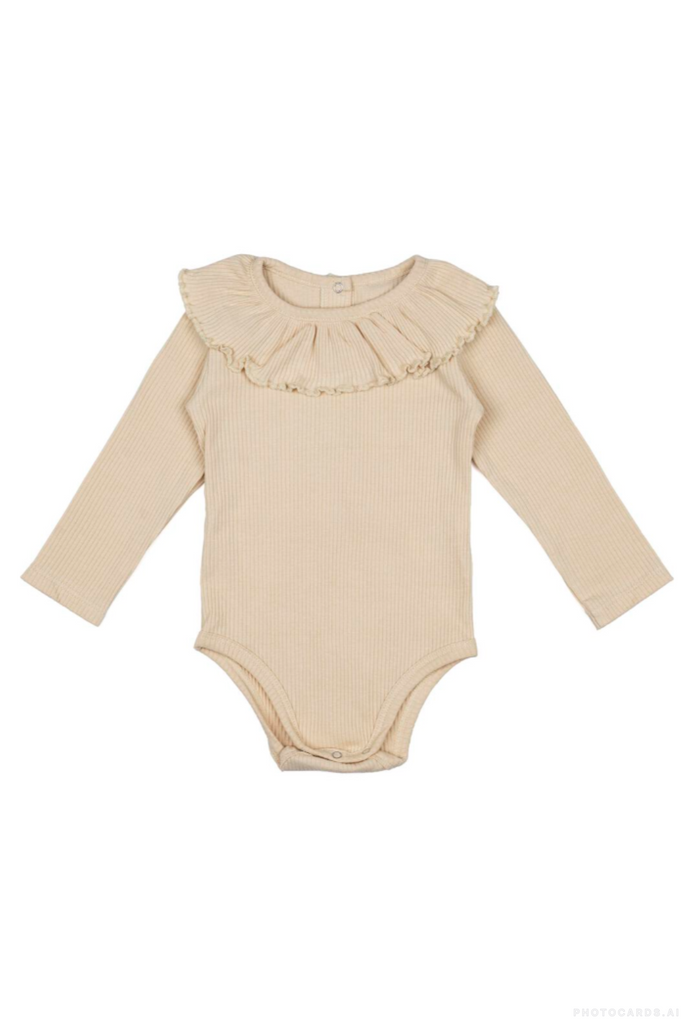 WW Ruffle Collar Onesie