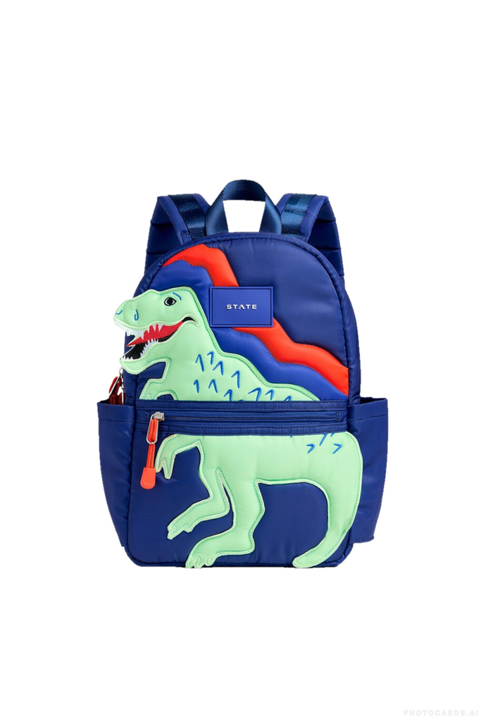 State Kane Mini Backpack - Dino Nylon Puffer