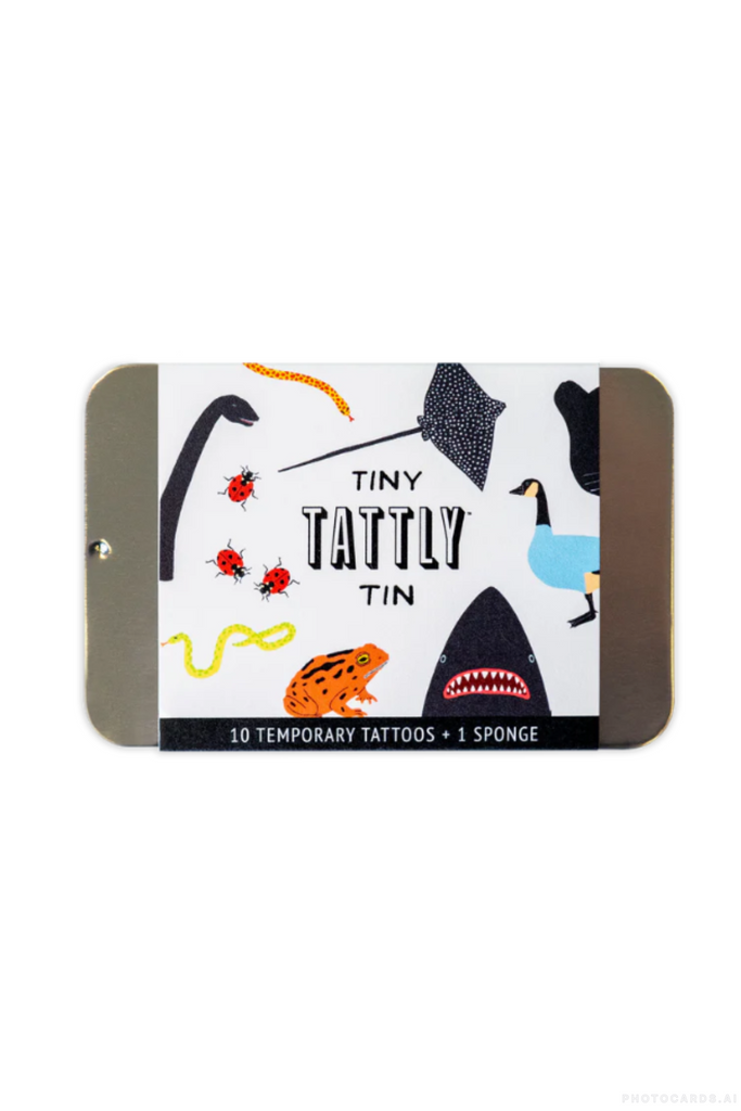 Tattly Tiny Animal Tattoo Tin