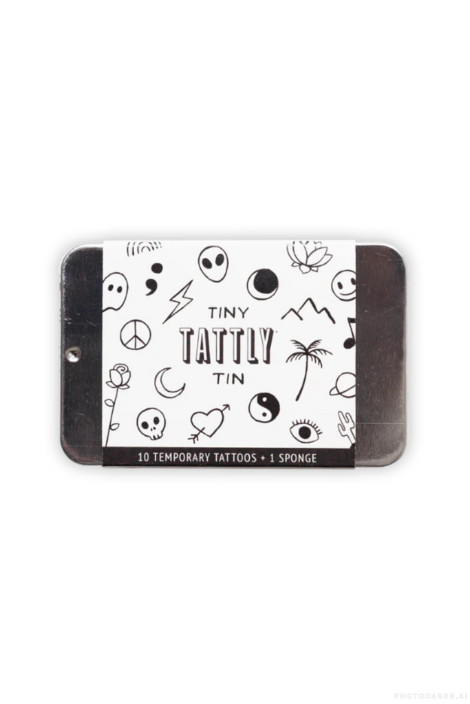 Tattly Flash Art Tiny Tattoo Tin