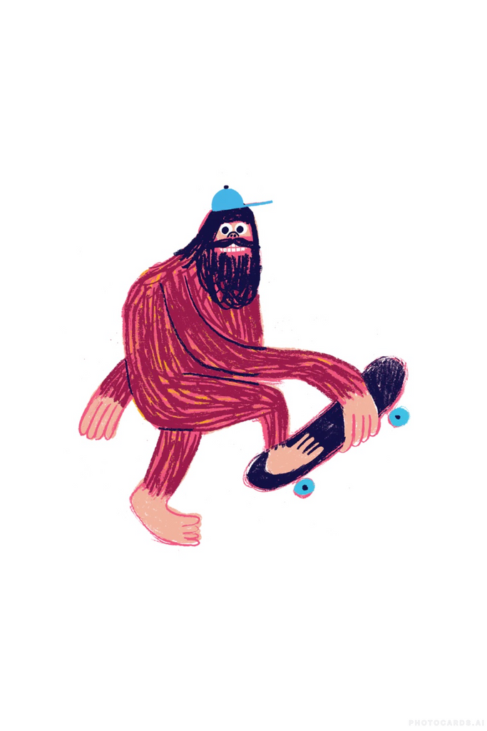 Tattly Bigfoot Tattoo Pair