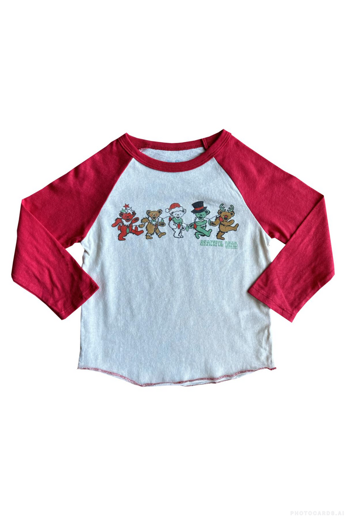 RS Grateful Dead Hoilday Raglan Tee