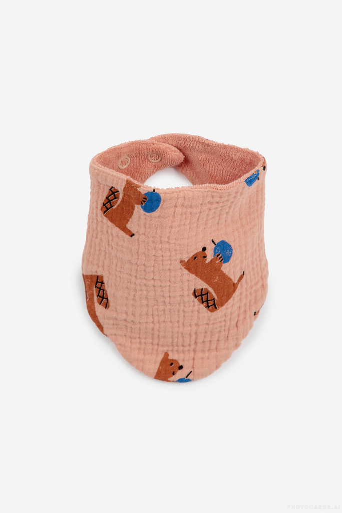 BC Hungry Squirrels Muslin and Bib Set