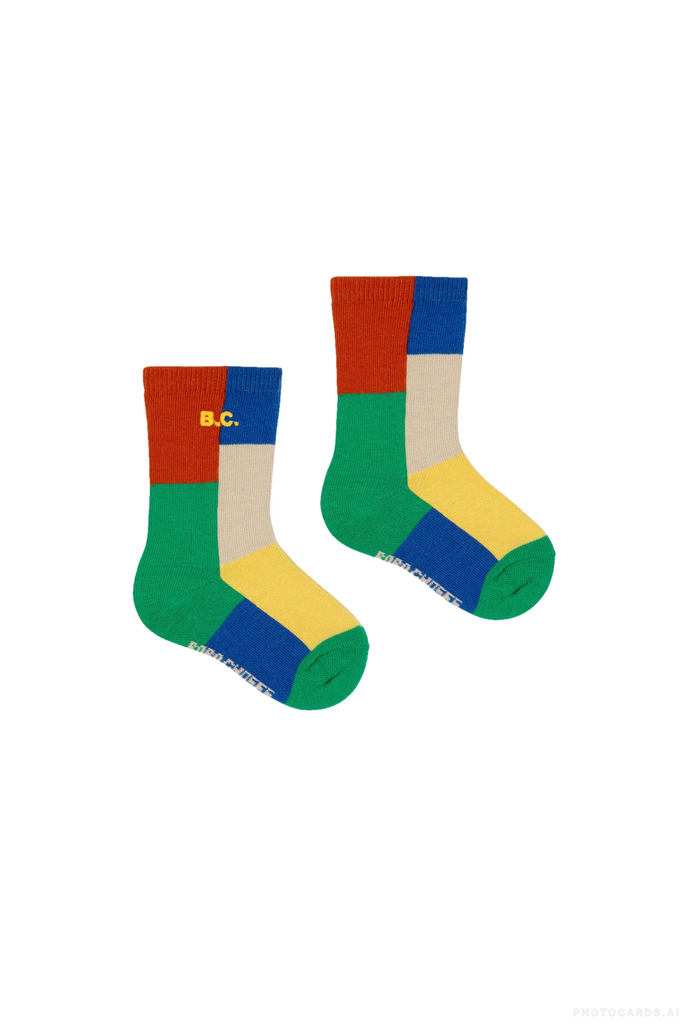 BC Baby Color Block Socks 2 pack