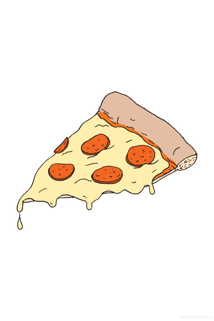 Tattly Pizza Slice Tattoo Pair