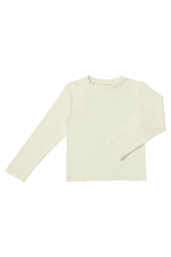 White long-sleeve shirt on a white background