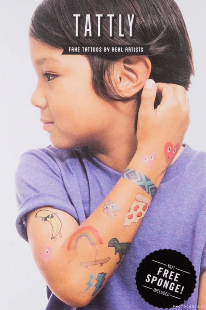 Tattly Kids Mix Three Tattoo Set