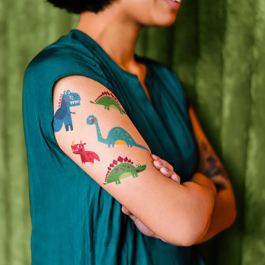 Tattly Dino Friends Tattoo Set