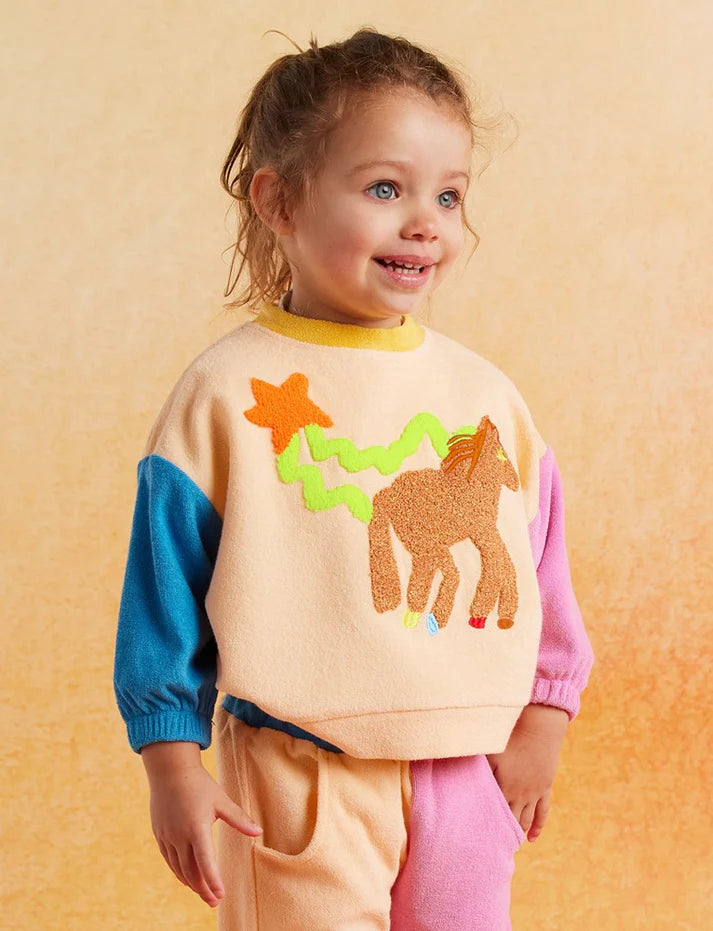 Giddy Up Terry Sweater