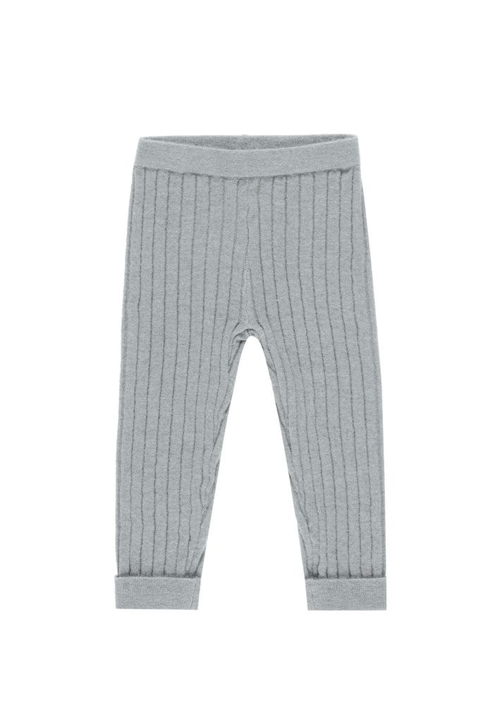 Baby Cuffed Leggings - Dusty Blue