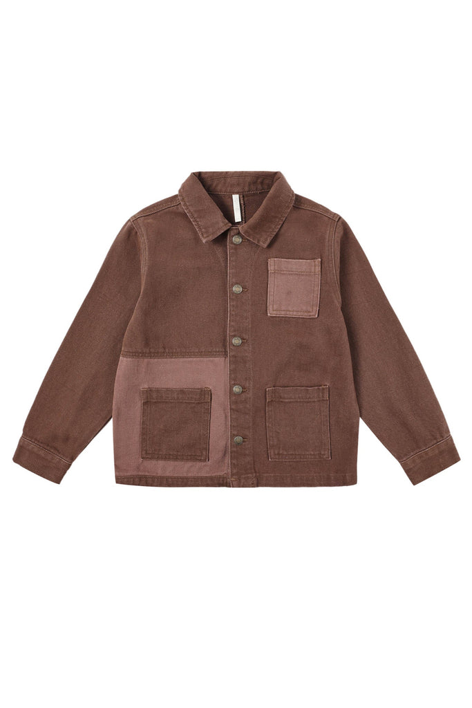 Denim Jacket - Brown