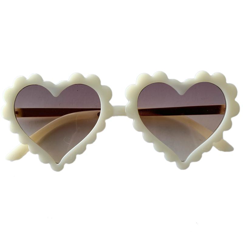 Scalloped Heart Sunglasses