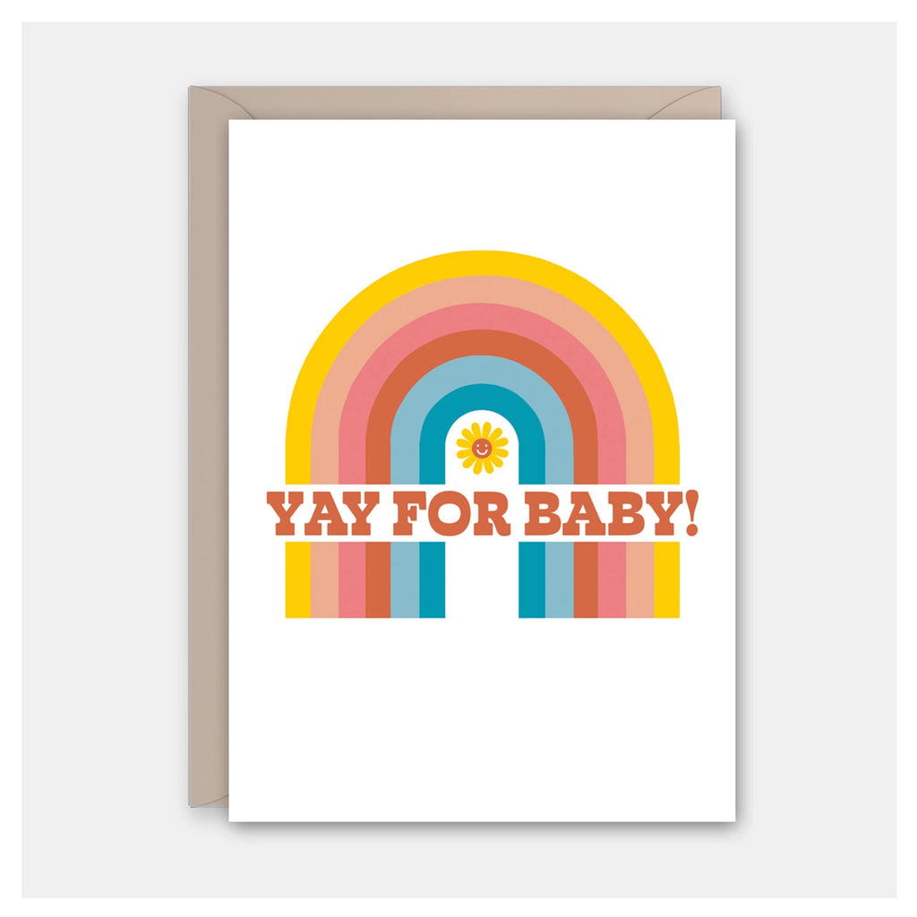 Yay! Rainbow Baby Card