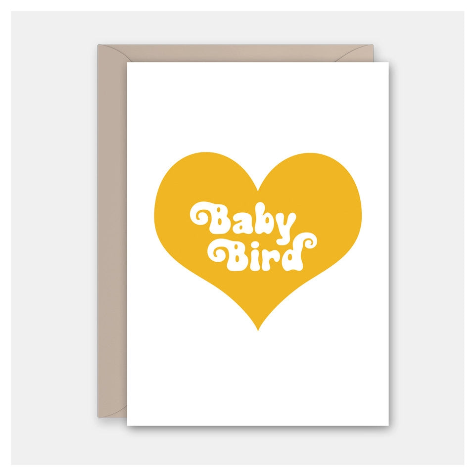 Baby Bird Baby Card