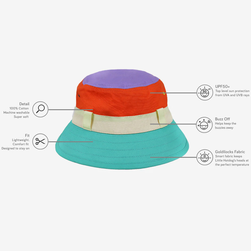 LHDW Multi Colour Adventurer Sun Hat