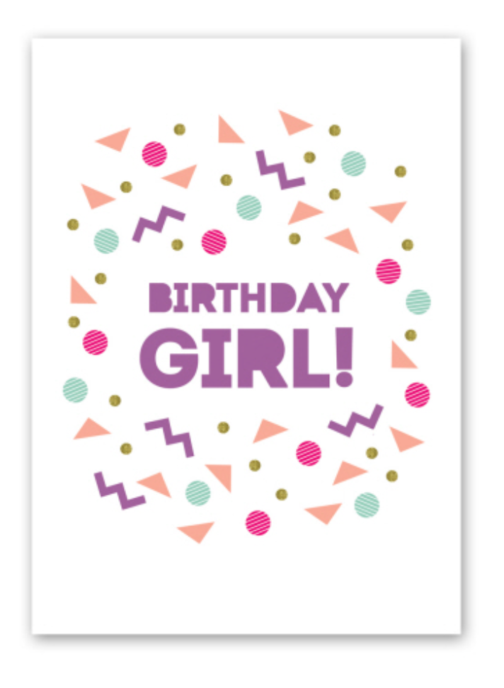 Birthday Girl Elements Card