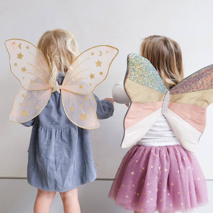 M & L Starry Night Wings Pink