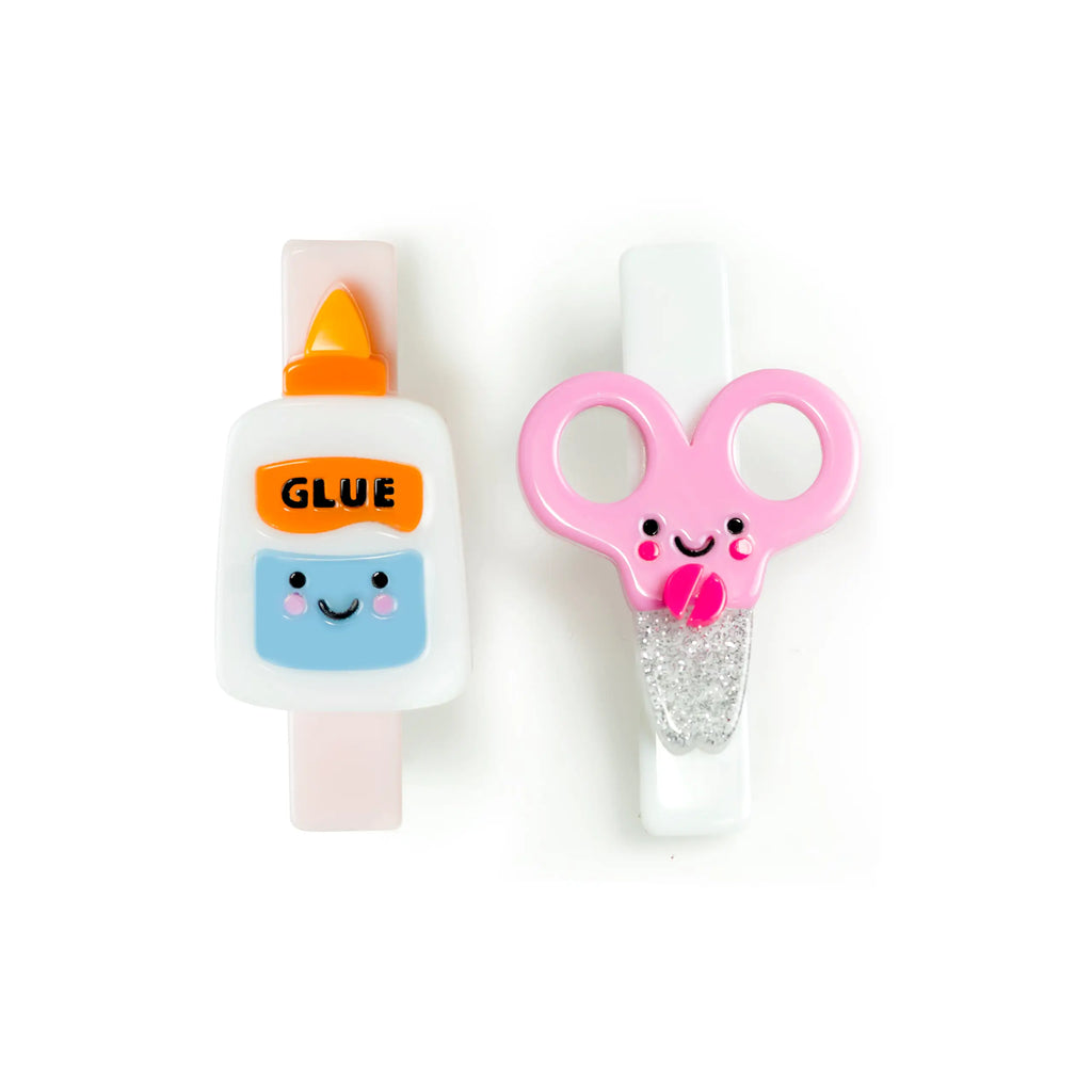 L & R Scissors & Glue Clips